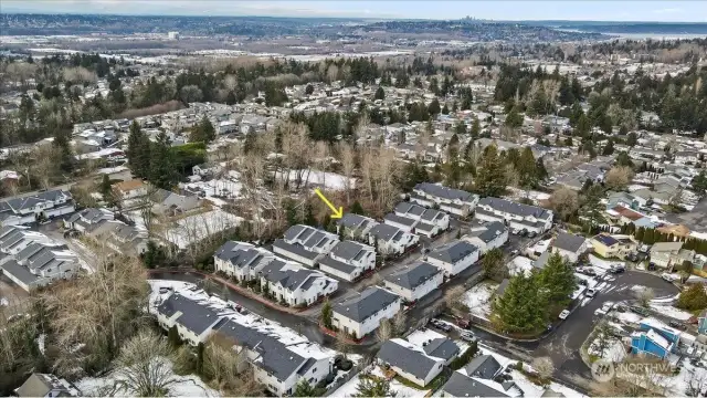 Aerial view of Belgrove community