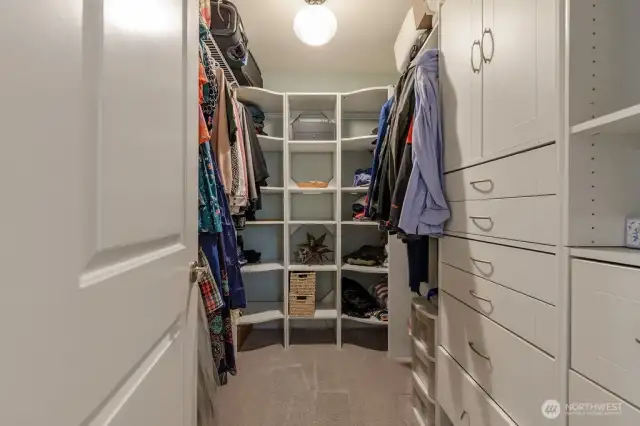 Primary Walk-in Closet
