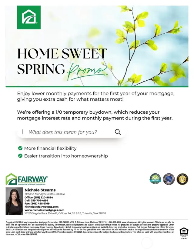 1/0 Buydown offer for your qualified buyers
