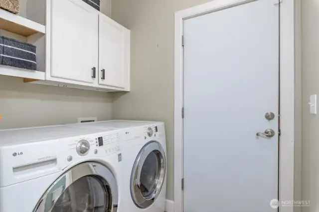 Laundry downstairs