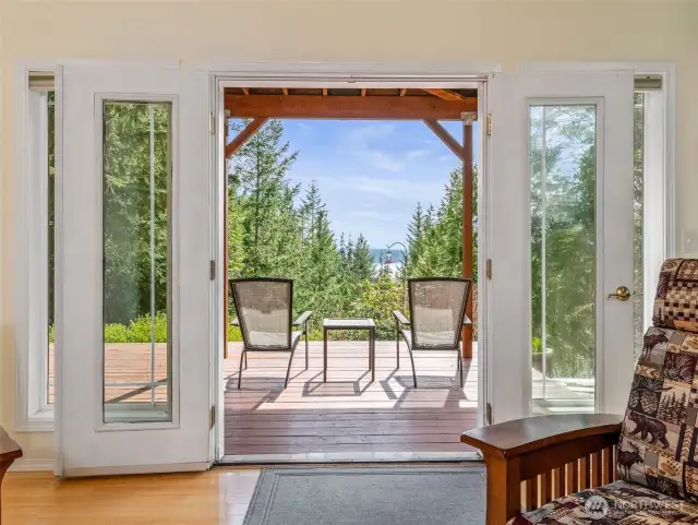 Hood Canal View from living room