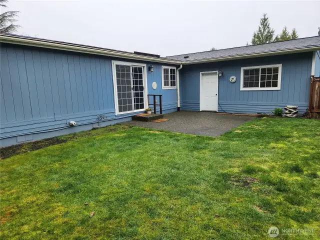 Patio and garage door entry