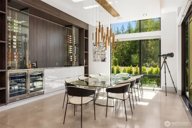 Photo of adjacent, completed home (lot 3) Dining room for representation purposes only.