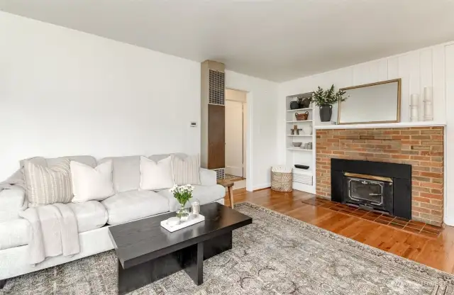 Built-ins provide additional storage and classic charm!