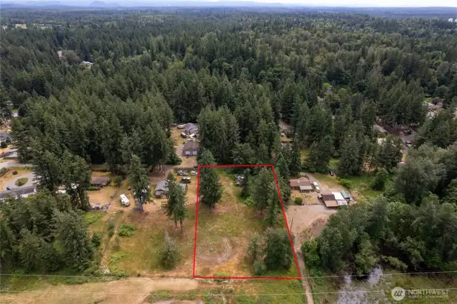 Located on a Quiet Street — Low-traffic location with large neighboring lots ensures peace and privacy.