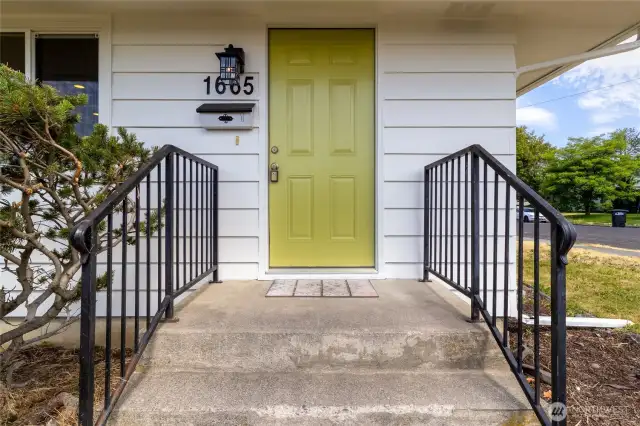 Freshly Painted Exterior