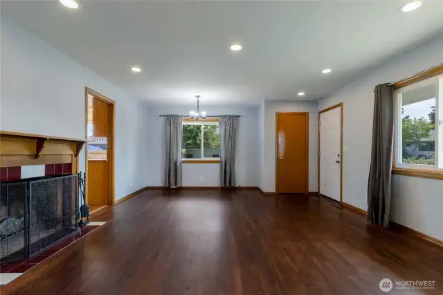 Refinished Hardwood Floors