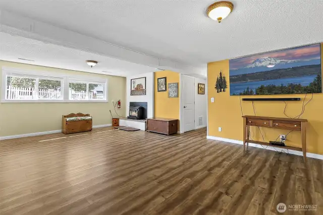downstairs living area