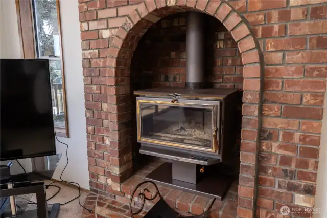 Wood burning stove