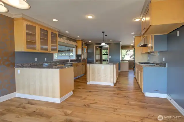 Kitchen from dining room