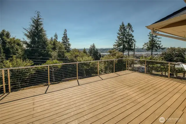 Expansive Deck & Views