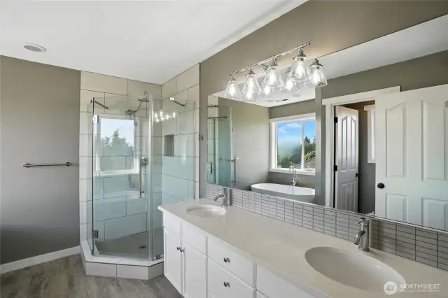 Primary Bathroom - Double Sinks
