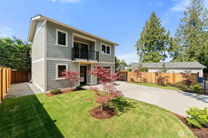 Situated on a private gated drive with only two neighbors.