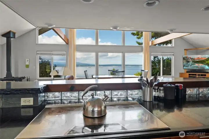 Recently updated appliances.