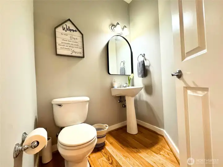 Main floor restroom