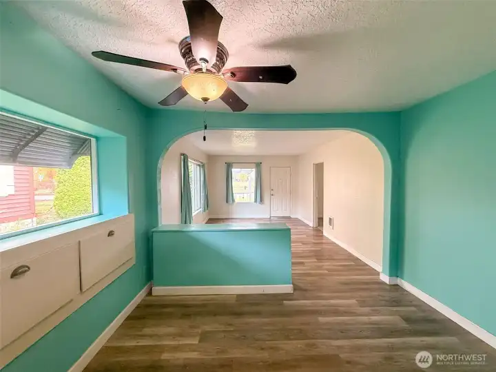 Dining Room with Built-In's