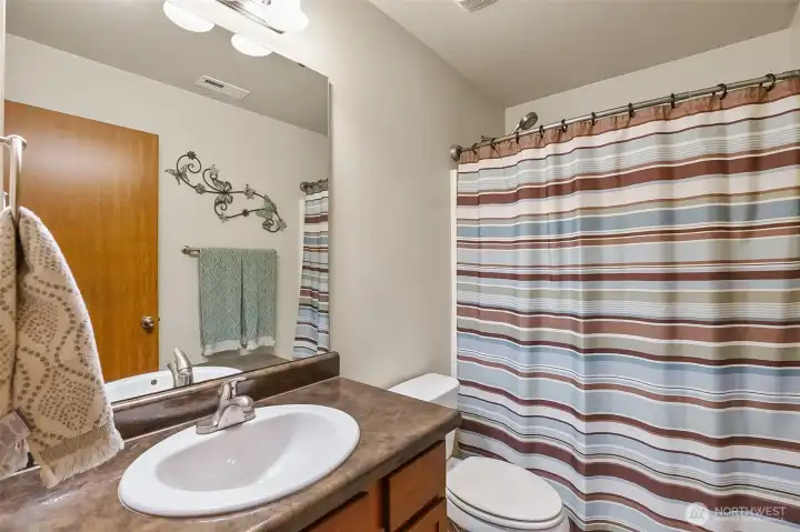 Main floor bathroom.