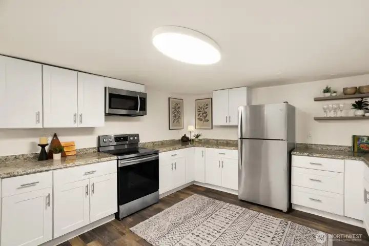 This is the 2nd kitchen on the lower level.