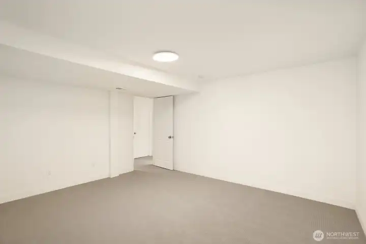 One more view of the large 5th bedroom.