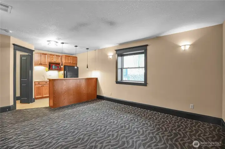 Lower Level Bedroom #3 w/ kitchenette