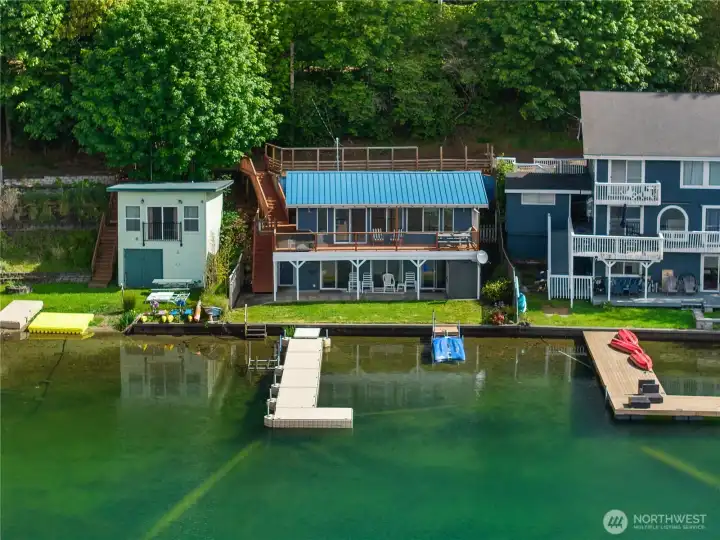 Spend summer days swimming, paddling, boating, and relaxing from this inviting shoreline. Spend summer days swimming, paddling, boating, and relaxing from this inviting shoreline.