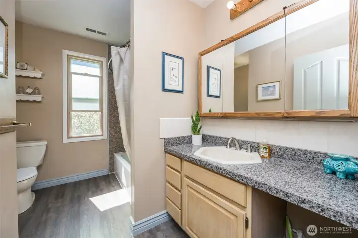 Upstairs bathroom