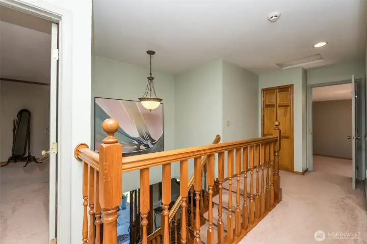 upstairs landing