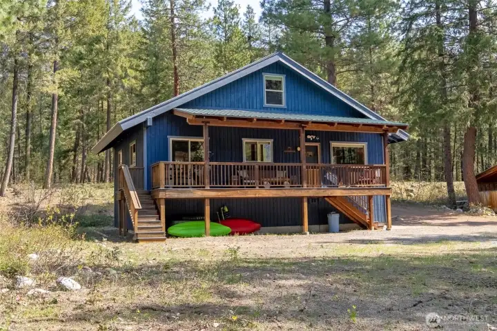 Vintage Cabin Charm with Modern Touches Built in the 1970s and lovingly maintained, this 2BD/1.5BA home features classic pine finishes, a cozy covered deck, and thoughtful updates like a Trex deck and covered porch — all nestled in the pines with river just steps away. Vintage Cabin Charm with Modern Touches Built in the 1970s and lovingly maintained, this 2BD/1.5BA home features classic pine finishes, a cozy covered deck, and thoughtful updates like a Trex deck and covered porch — all nestled in the pines with river just steps away.