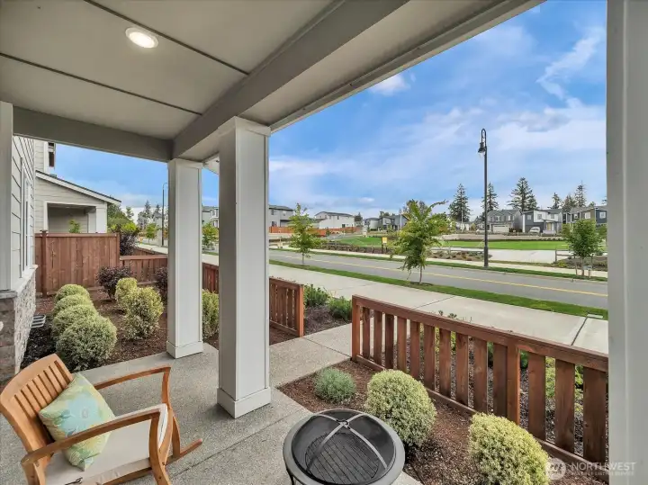 Enjoy 1 of the 2 covered patios.