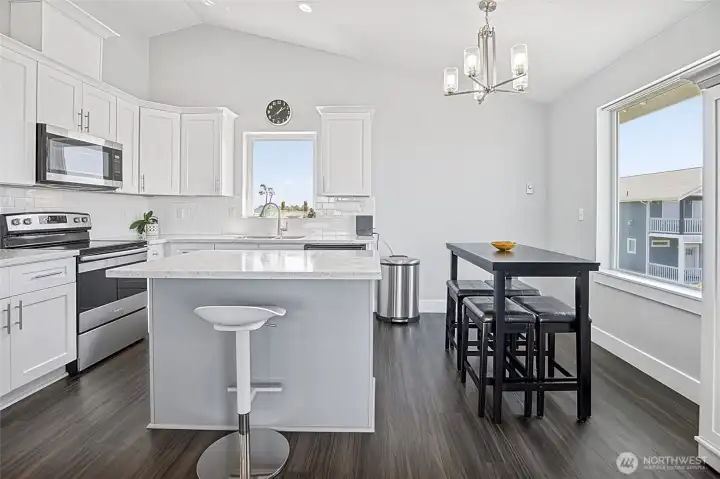 Beachy White Cabinets