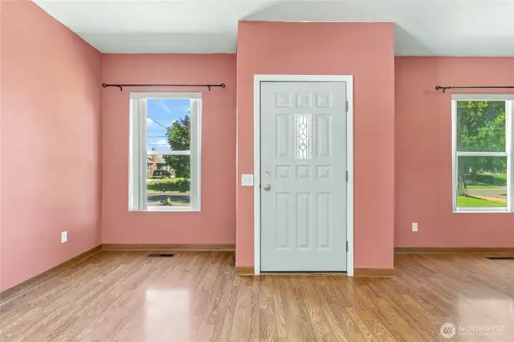 Front Door with Natural light Front Door with Natural light