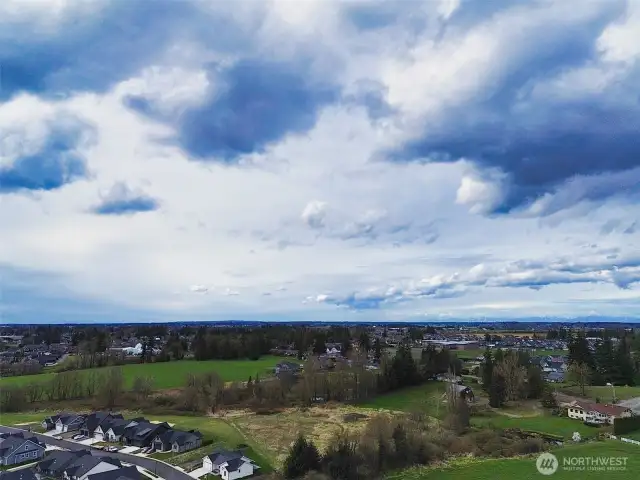 Beautiful views on a clear day