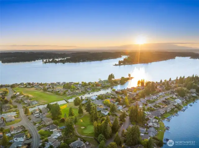 Tapps Island is a private community on Lake Tapps.