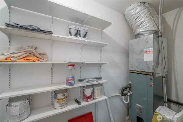 Utility Room in Garage