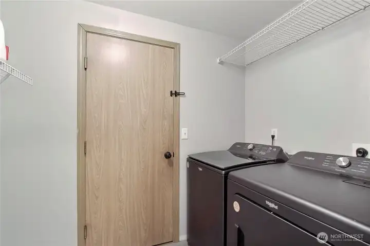 Utility Room on the Main Floor
