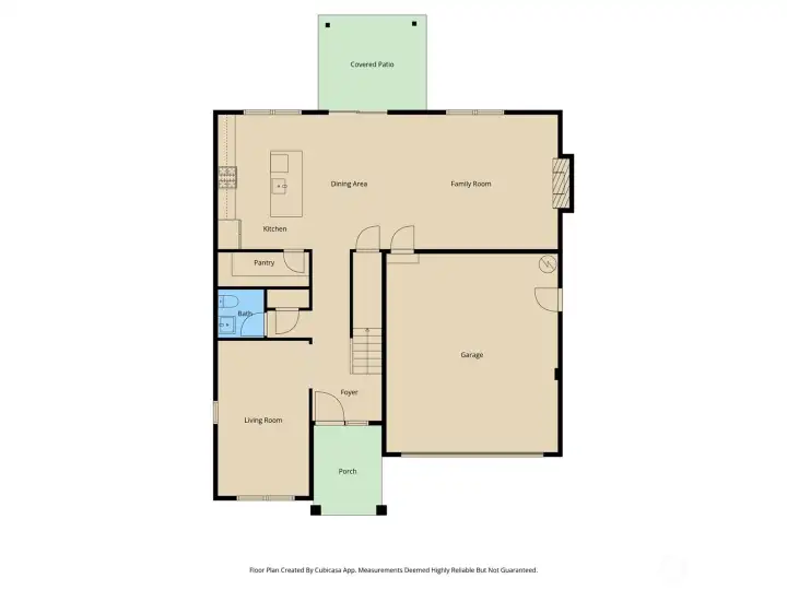 Main level floorplan