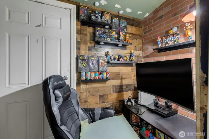 Video game cave off laundry