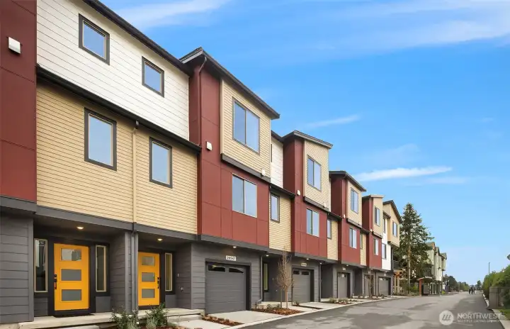 Rendering represents similar building