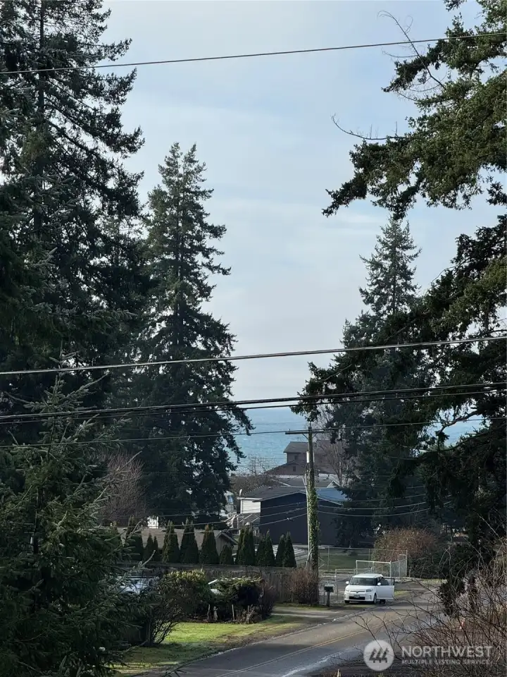 Water view from house.