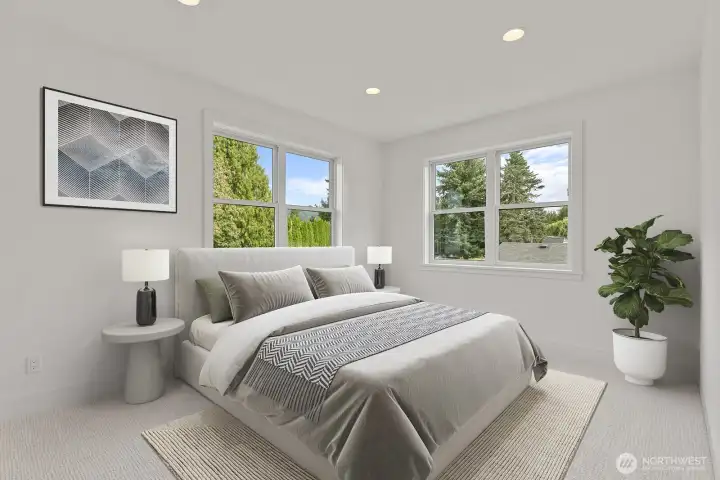 Virtually staged to show an example of how the space could be used.