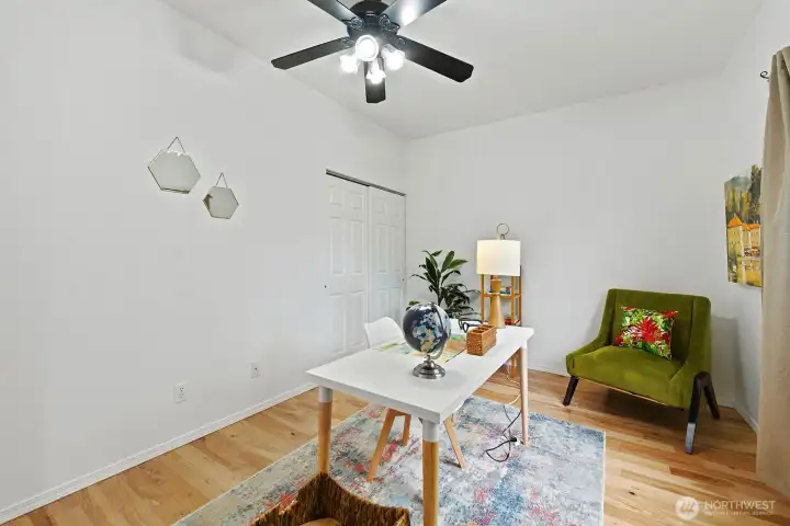 Downstairs office or Bedroom