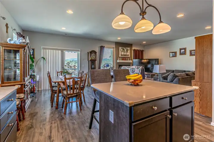 Another view from the kitchen