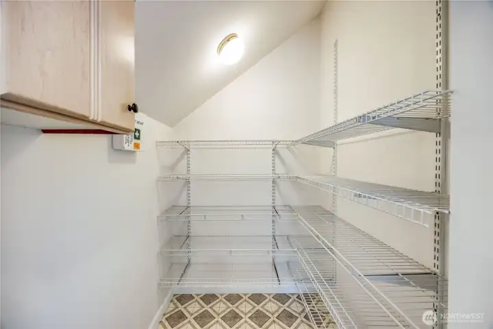 The large walk in pantry is a plus!
