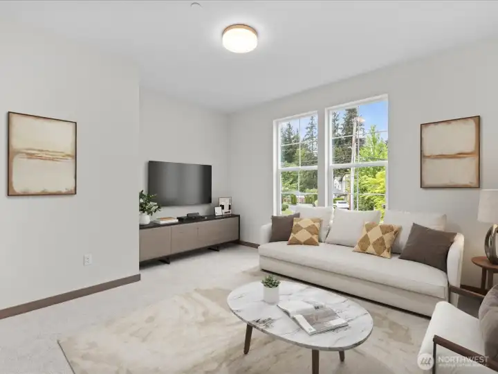 Fantastic flex space adapts perfectly to your needs as a game room, home gym, or bedroom suite, complete with a direct connection to the Jack and Jill bathroom.