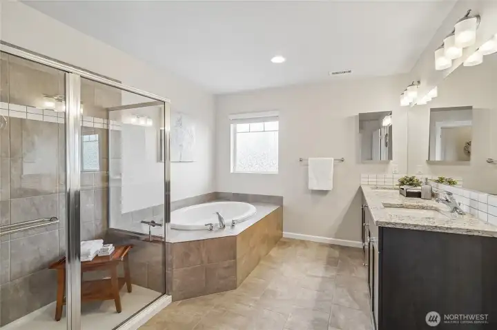 5-piece primary bath