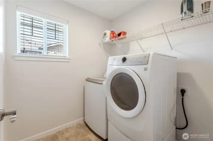 Laundry Room with window Laundry Room with window