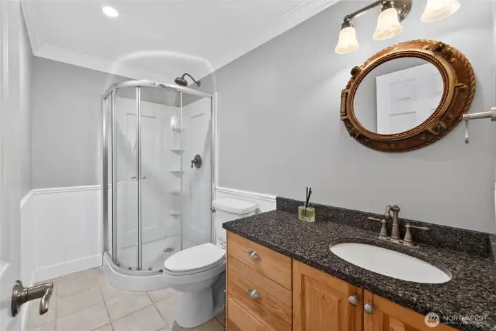 3/4 bath on main floor 3/4 bath on main floor