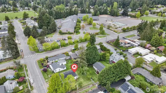 conveniently located - next to school