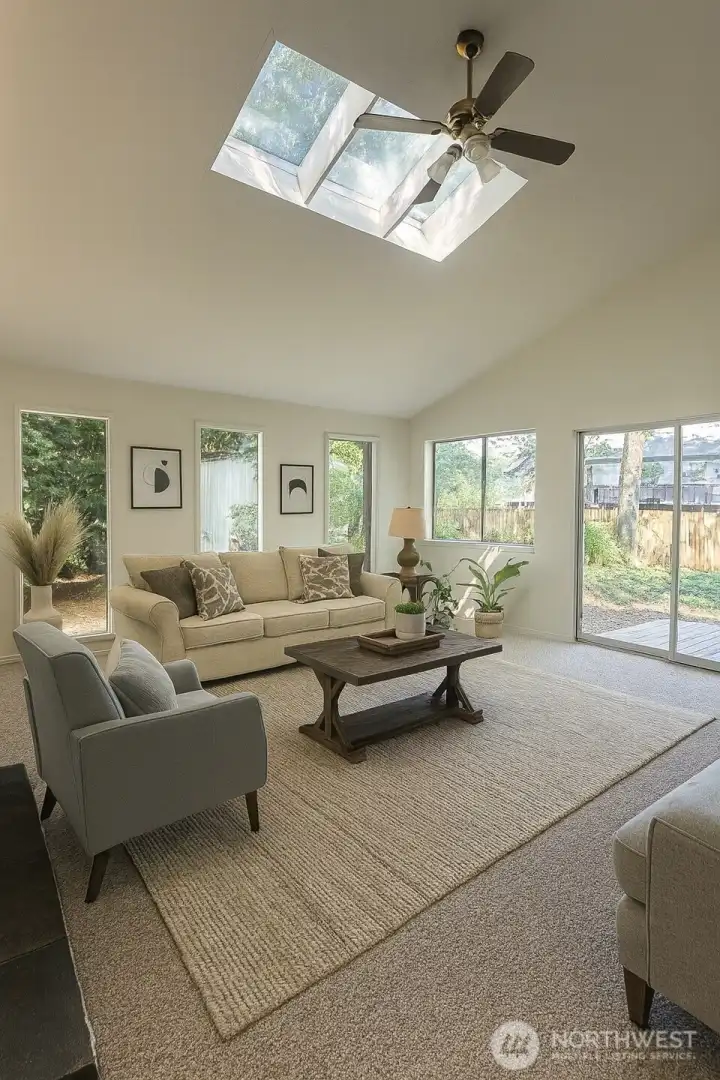 staged room