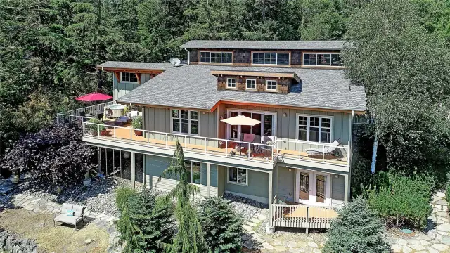 Aerial View Rear Exterior